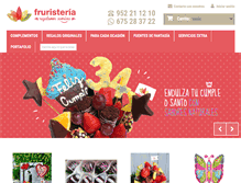 Tablet Screenshot of fruristeria.com